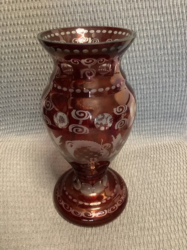 Böhmische glaskunst vase - böhmische,