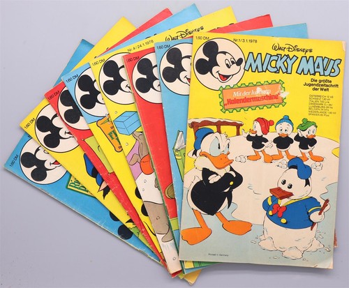 Micky maus 1978 mit beilagen - 1978,