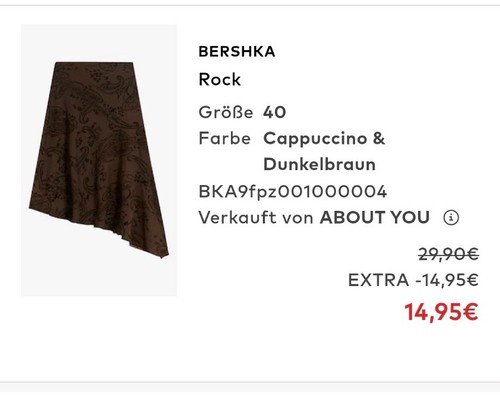 Bershka damen maxirock - bershka,