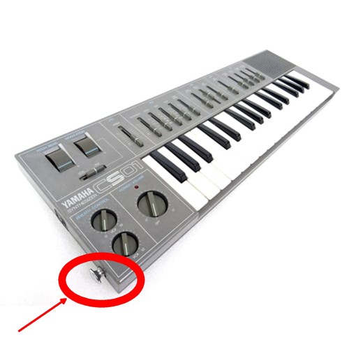 Yamaha cs01 synthesizer ersatz - cs01,