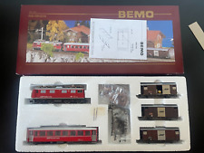 Bemo H0m 7252 110 Zugpackung 5-teilig Viehzug der RhB Analog  NEU + OVP