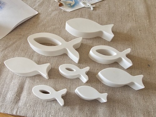 Fisch set 8 teile - set,