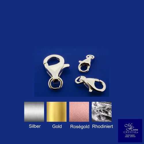 Karabinerverschluss 925 silber - karabinerverschluss,