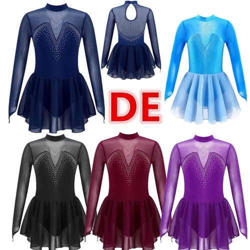 Mädchen eiskunstlaufkleid - mädchen,