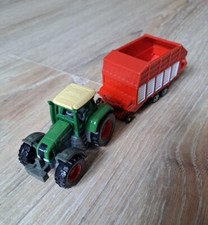Siku Traktor mit Silageanhänger / SEHR GUTER Zustand /SIKU Modell Landwirtschaft