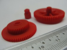 Für Grundig CF5000 CF5100 CF5000-2 MCF200 MCF100 Flexibel Zahnräder 3 Stück Satz