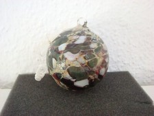 Eisch Handarbeit große Glaskugel Mundgeblasen / Fensterschmuck / Festlichkeiten