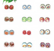 DIRNDLSCHMUCK TRACHTENSCHMUCK +++ AUSWAHL +++ 14mm 16mm Ohrstecker Dirndl Tracht