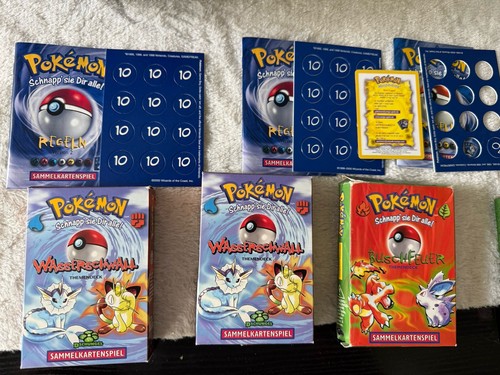 Pokémon karten themendecks - pokémon,