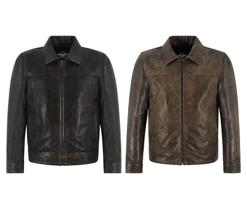 Herren lederjacke klassisch - herren,
