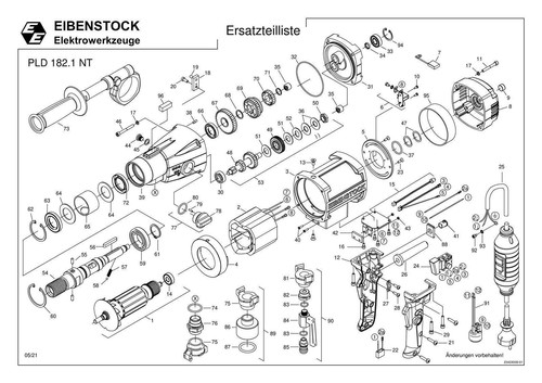 Eibenstock ersatzteile für - ersatzteile,