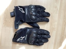 Motorrad Handschuhe Schwarz alpine Star, Gr. M, Zubehör, Ausrüstung