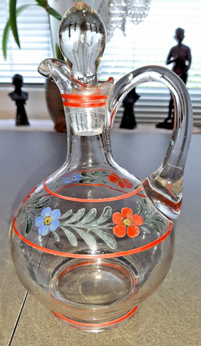 Art deco glas - art, karaffe