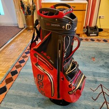 golf bag gebraucht damen,schwarz-rot,BIG MAX DRY DESIGN,aqua sport,waterproof   