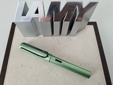 Lamy AL-star 024 "B" silver green Füllhalter Schulfüller 2010