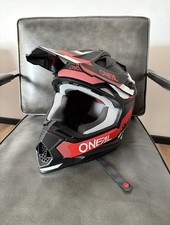 O'Neal 2 Series Spyde V.23 Crosshelm MX Motorradhelm black red white S