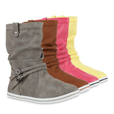 Bequeme Damen Stiefel Flache