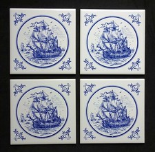 4 Fliesen Keramik Kachel Wand