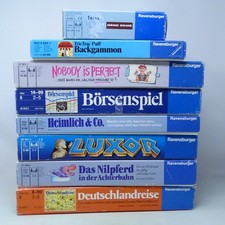 8x Spiel Ravensburger DAS NILPFERD IN DER ACHTERBAHN Heimlich & Co.  VOLLSTÄNDIG