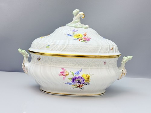 Meissen suppenterrine - meissen,