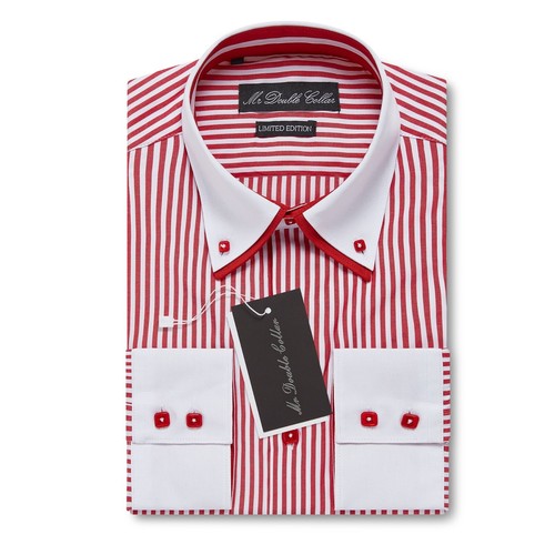Mens hemd mit doppeltkragen - mens,