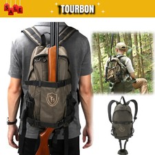 TOURBON Jagdrucksack Waffentragetasche Rucksack 14L mit Gewehr/Waffenhalterung
