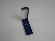 Mercedes Benz Anstecknadel Krawattennadel 100000 km 835 silber vergoldet