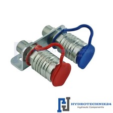 Set, Halter + 2x Kupplungsdose