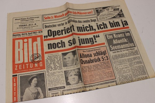 Bildzeitung 1963 april - bildzeitung, 16.04.1963
