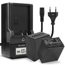 2x Akku für Sony PXW-X70 DEV-30 HDR-CX305 DEV-50 DCR-SR68 2200mAh + Ladegerät