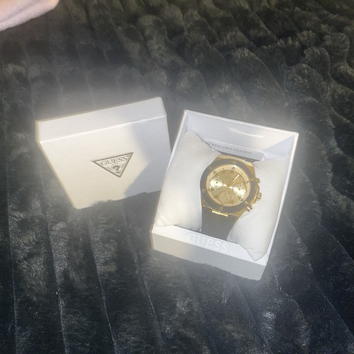 Guess damen uhr - guess, goldfarben/