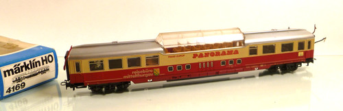 Märklin 4169 panoramawagen - märklin,