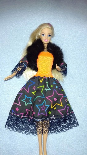 Barbie puppen kleidung sterne - barbie,
