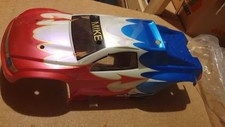 Airbrush Karo Painted Body Kyosho Inferno ST-R Neu Truggy