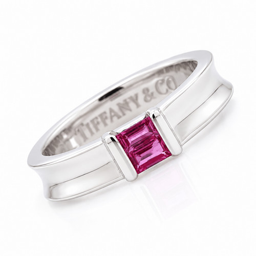 Tiffany stacking ring - &,