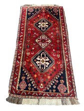 Unikat Handgeknüpft Orientteppich Teppich Gashgai 158x83cm Vintage Carpet Rug