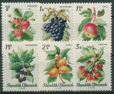 Österreich 1966 Pflanzen Obst
