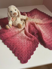 Babydecke, Kuscheldecke, rosa