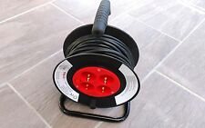 Kabeltrommel 15m Stromverlängerung Verlängerungskabel 15m Stromkabel mitTrommel