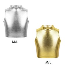 Ärmelloses Crop-Tanktop für