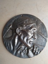 Relief Messing Bergbau