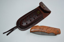 Taschenmesser, Damaststahl, über 200 Lagen