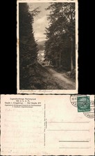 Ansichtskarte Sayda Weg zur