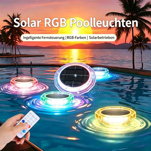 Solar poolbeleuchtung - solar,