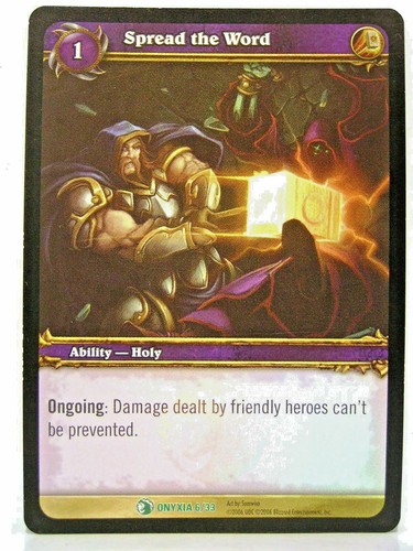World warcraft tcg - world,