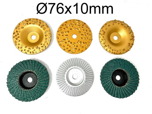 Raspelscheiben set ø76x10 - raspelscheiben,