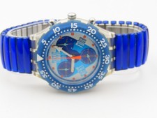 SWATCH MIDI-AQUA-CHRONO-FLEX
