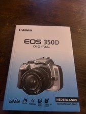 Canon EOS 350D – Bedienungsanleitung Niederländisch | Manual | 2005