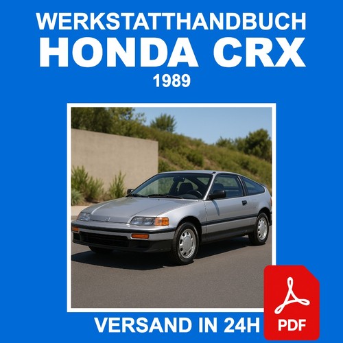Werkstatthandbuch honda crx - werkstatthandbuch,