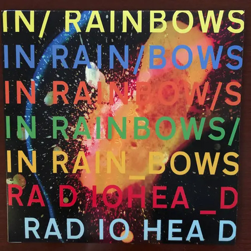 Radiohead rainbows near - radiohead, in